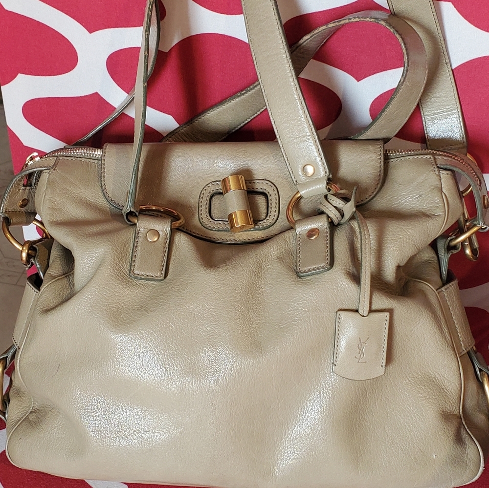 YSL Muse messenger bag.